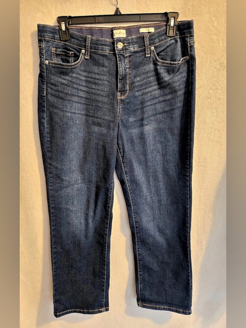 Wonderly Straight Leg Jeans Blue Size 16P